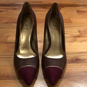 Never worn Loft heels